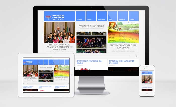 Sito Web Consiglio Giovani Fiuggi